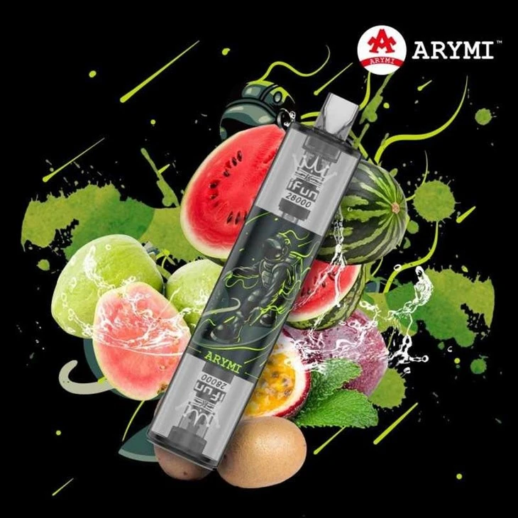 Electronic-Wholesale-Vaporizer-E-Cig-Arymi-Ifun-28000-Puffs-Disposable-Flavors-Rechargeable-Colourful-Cigarette-Vape_ARYMI I FUN 28000 -