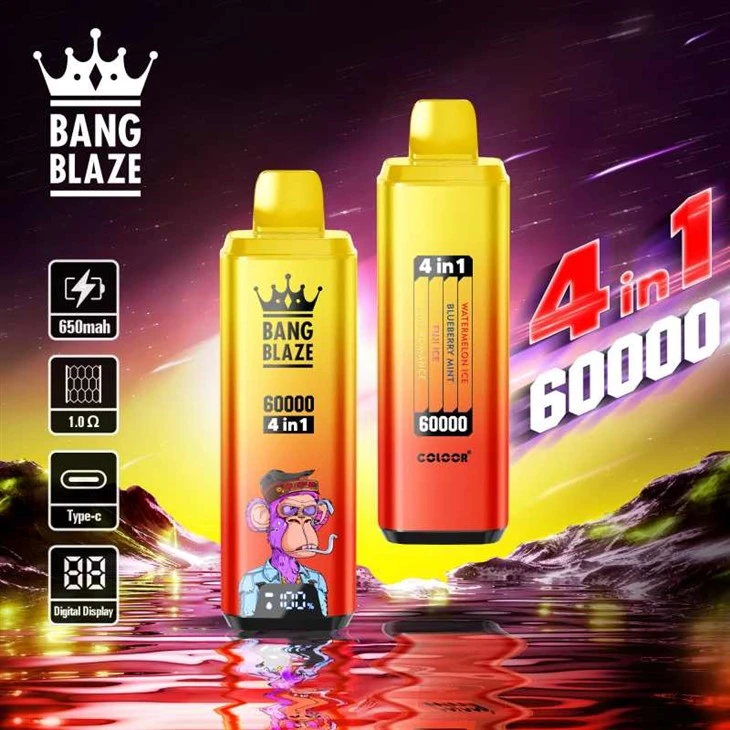 Bang Blaze 60000 4 en 1 vapor de sabor