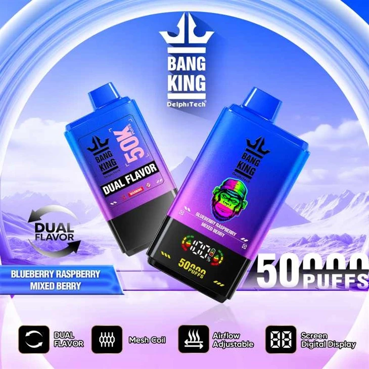 Bang King 50000 Twins de doble sabor de doble sabor