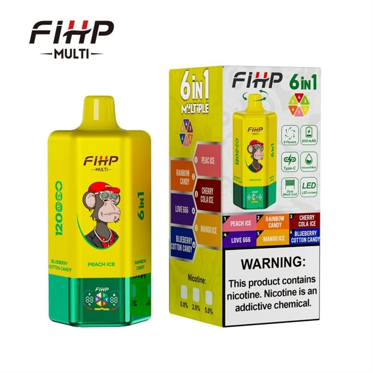 FIHP 6 en 1 120K Puffs