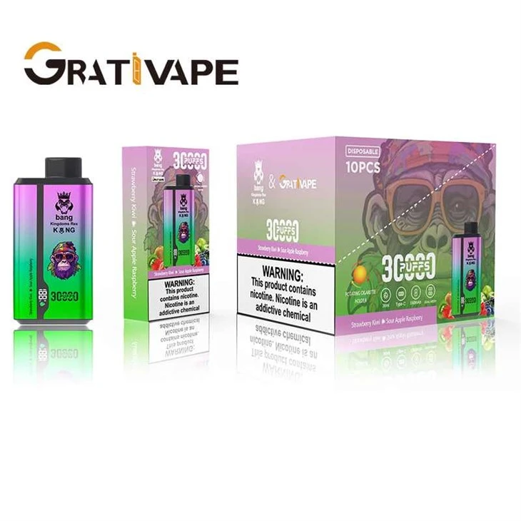 Grativape bang king 30000 puffs de doble sabor