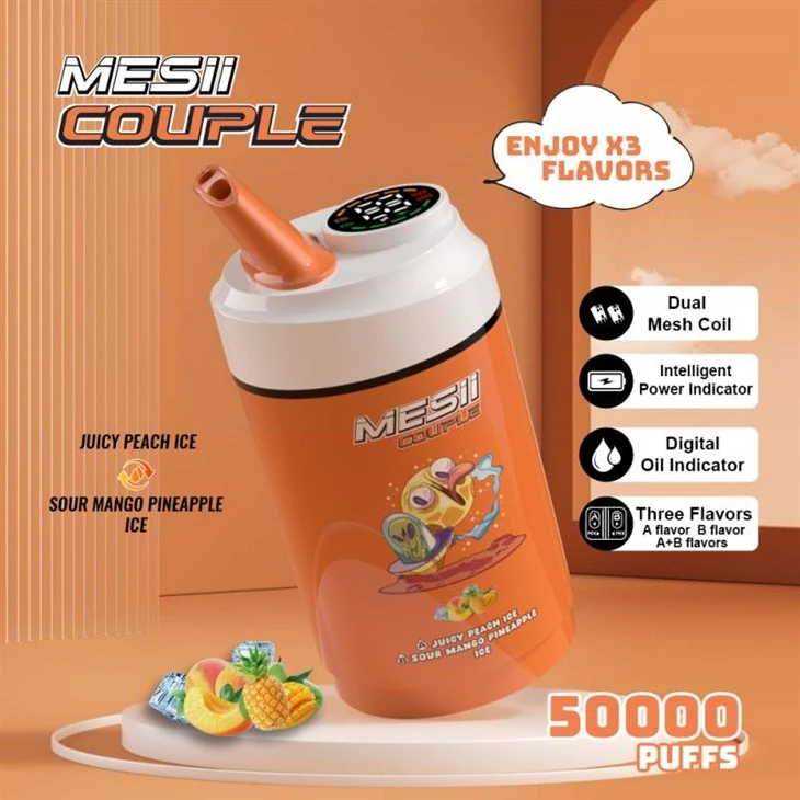 Mesii parella 50000 puffs bessons de doble sabor