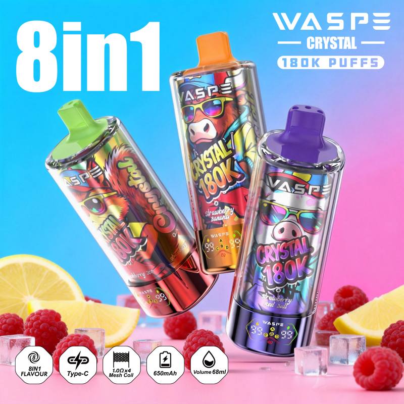 Waspe Crystal 8 in 1 180K puffs 5
