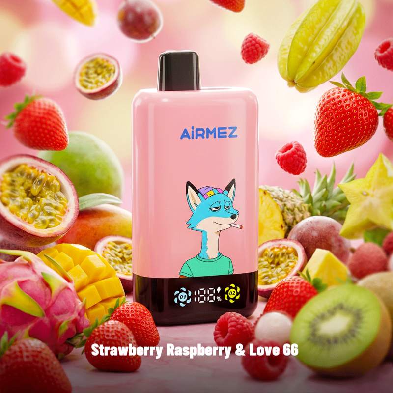 Strawberry-Raspberry--Love-66Airmez 2in1 pro Strawberry-Raspberry--Love-66Airmez 2in1 pro