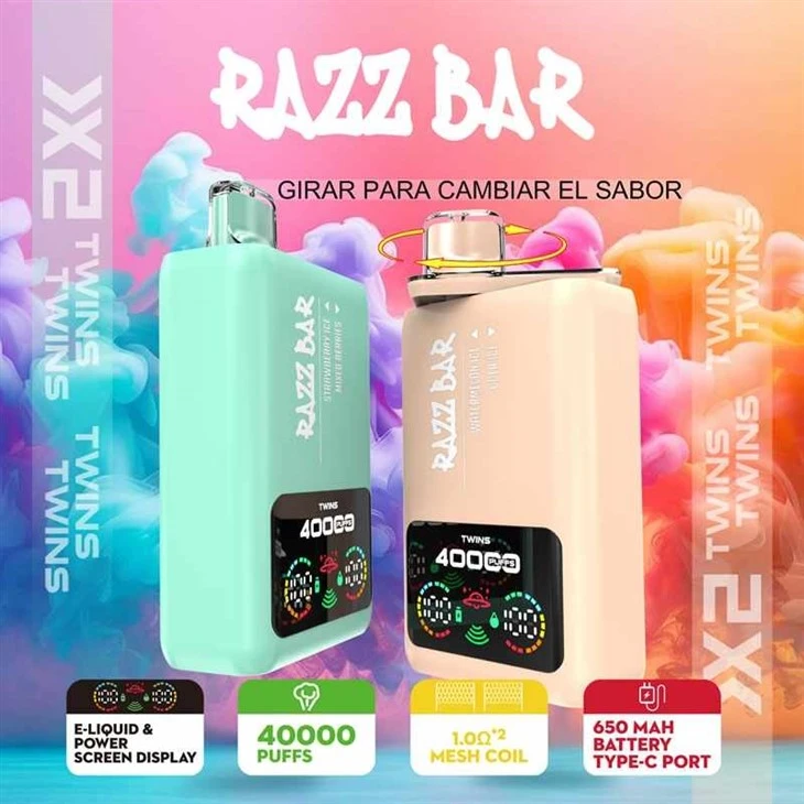 RAZZ BAR 40000 Sabor Dual