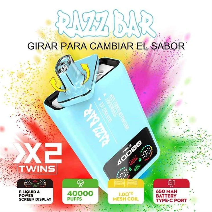 Bar Razz 40000 Sabors dobles