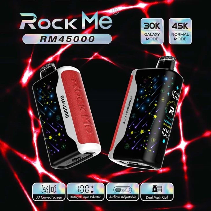 Vapeador RockMe RM 45000 PUFFS