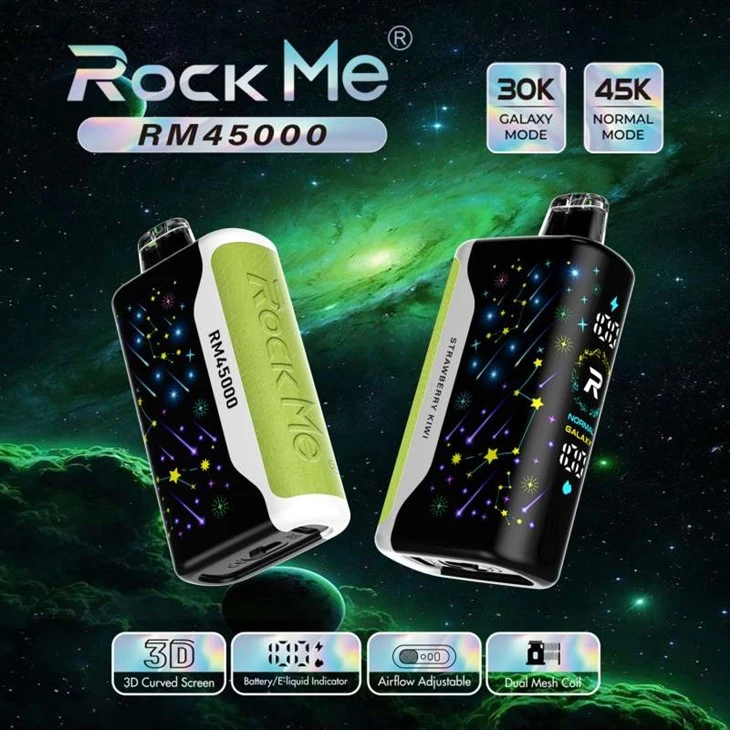 Rockme rm 45000 puffs