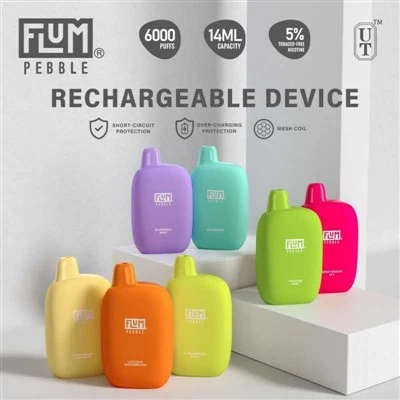 Vape d'un sol ús FLUM Pebble 6000 Puffs