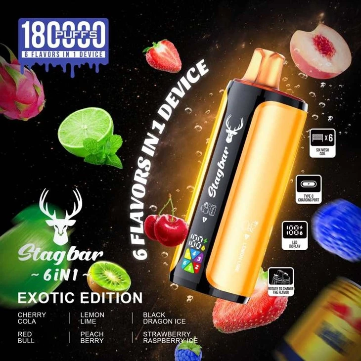 Stag bar 6in1 180000 Puffs 13