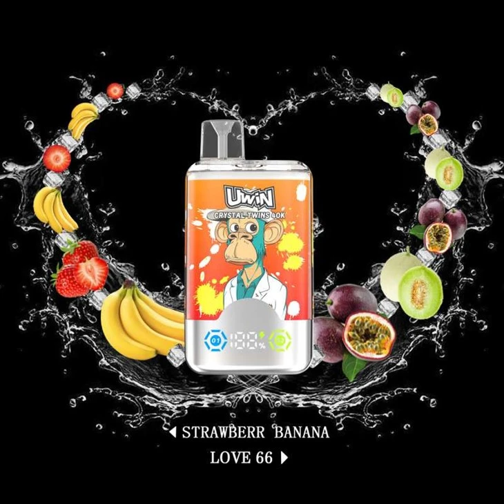 Uwin Crystal Twins 40000 Puffs Dual Sabors