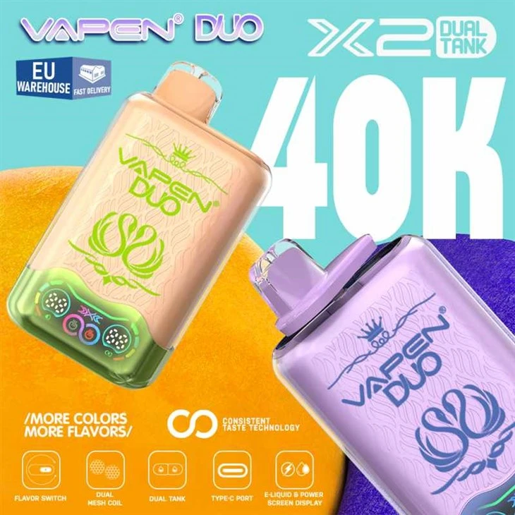 Vapen duo 40000 Puffs Doble sabors