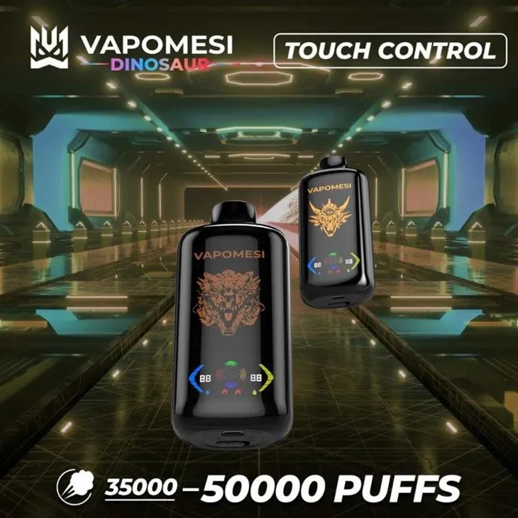 Disposable-Vape-Wholesale-Vapomesi-Dinosaur-30K-40K-50K-Puff-Bar-38ml-EU-Germany-Warehouse-Free-Shipping-Mtl-Dtl-Full-Touch-Screen-