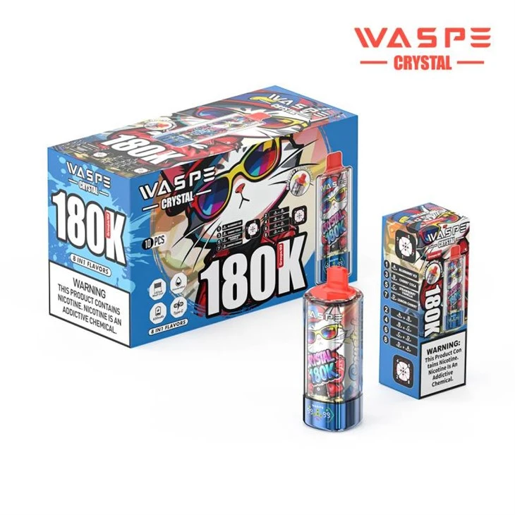 Waspe Crystal 8 a 1 180000 Puffs